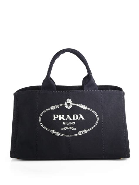 prada tote logo canvas flag printed pouch black multicolor|prada wicker canvas tote.